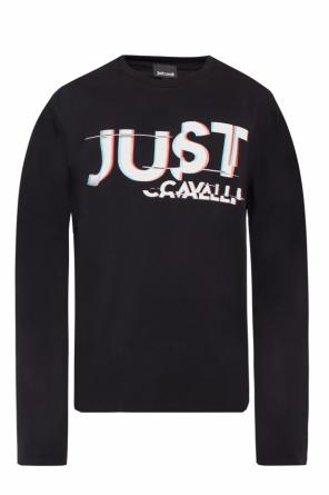 Sweatshirt with a printed logo, zdjęcie 1 Sweatshirt with a printed logo od Just Cavalli